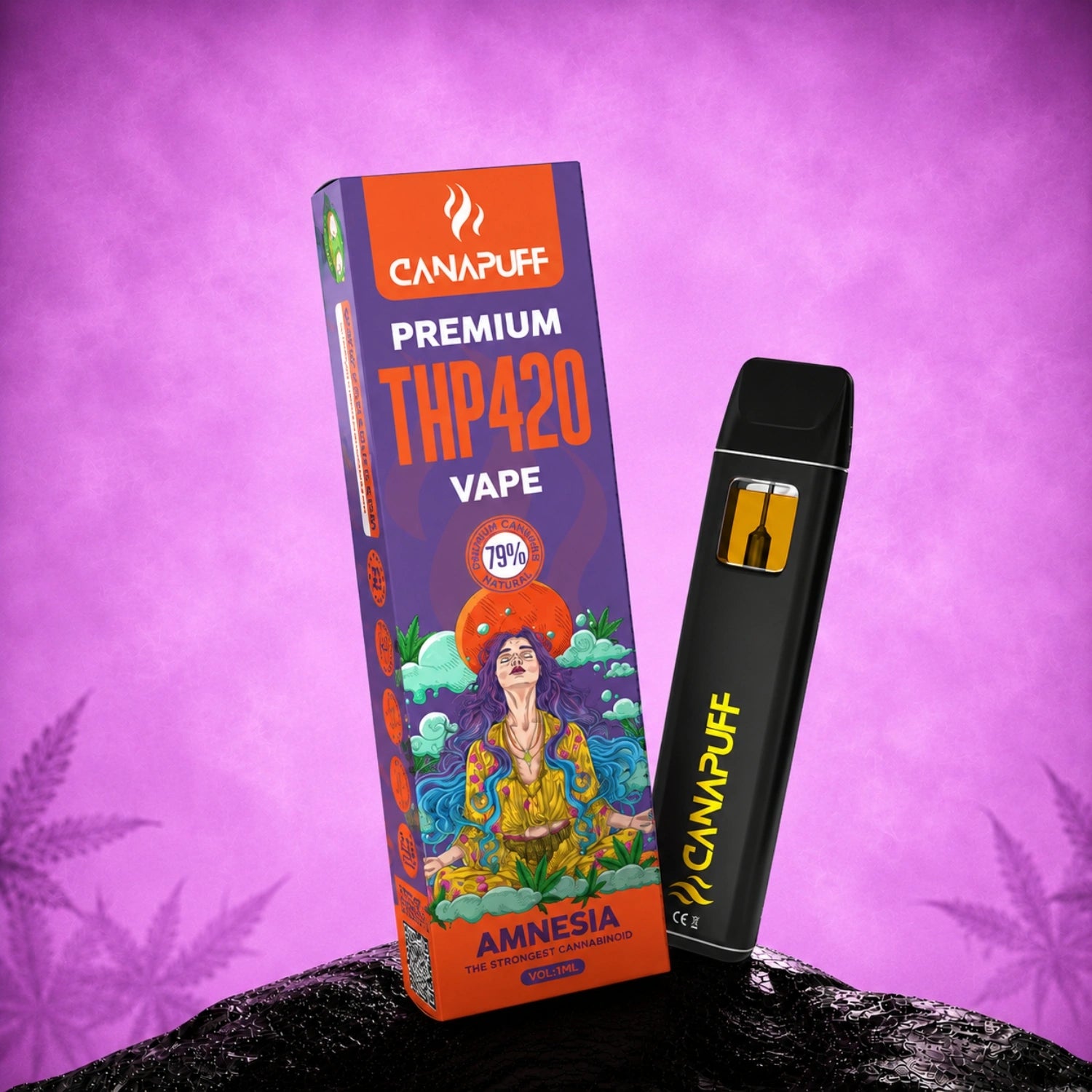THP420 Vape Amnesia 79% 1 ml