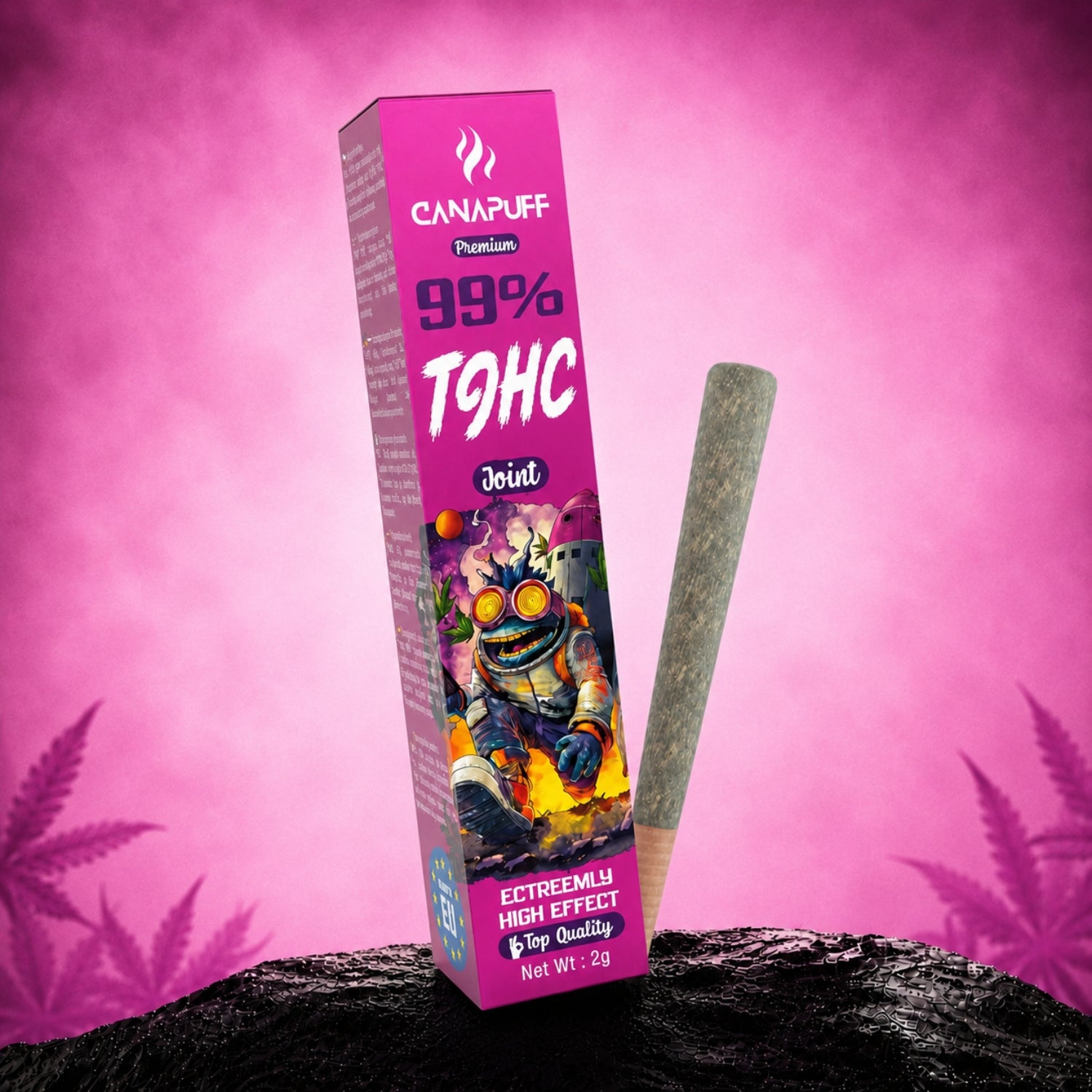 Canapuff TⳊHC Joint Extremely High Effect 99%, 2g