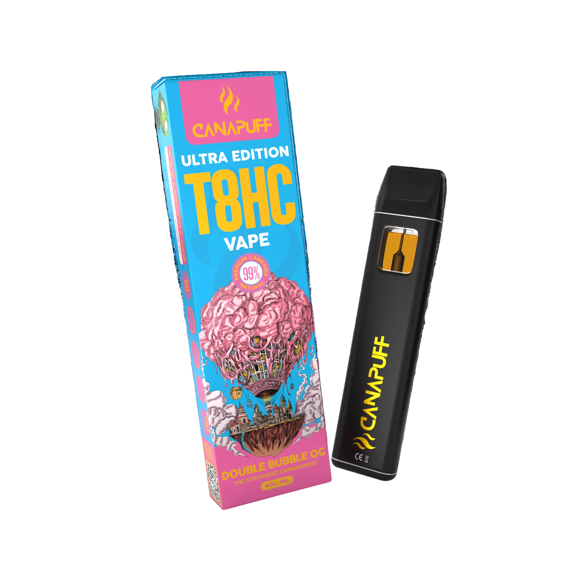 T8HC Vape Double Bubble Ultra Edition 99% 1ml