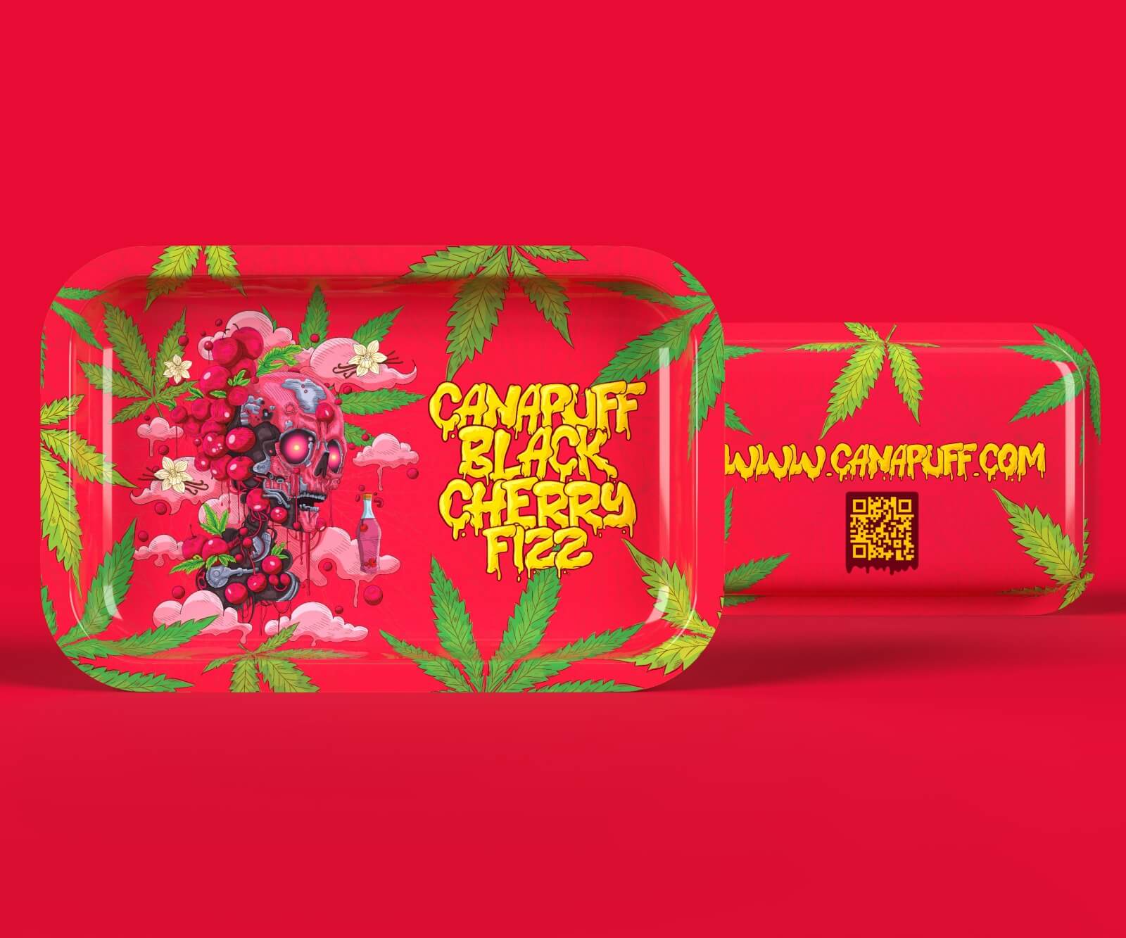 Rolling tálca Canapuff - Black Cherry Fizz - nagy