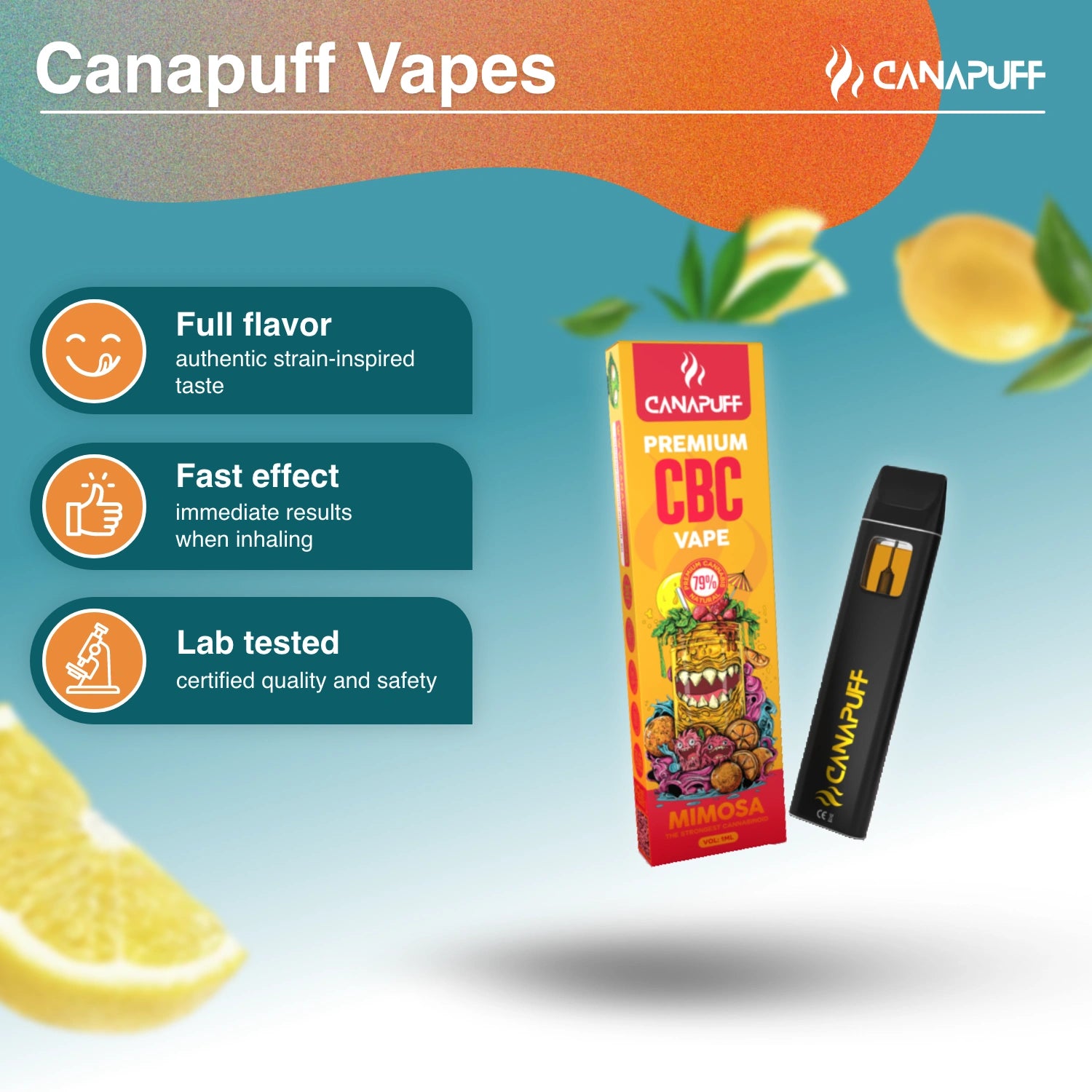 CBC Vape Mimóza 79% 1 ml