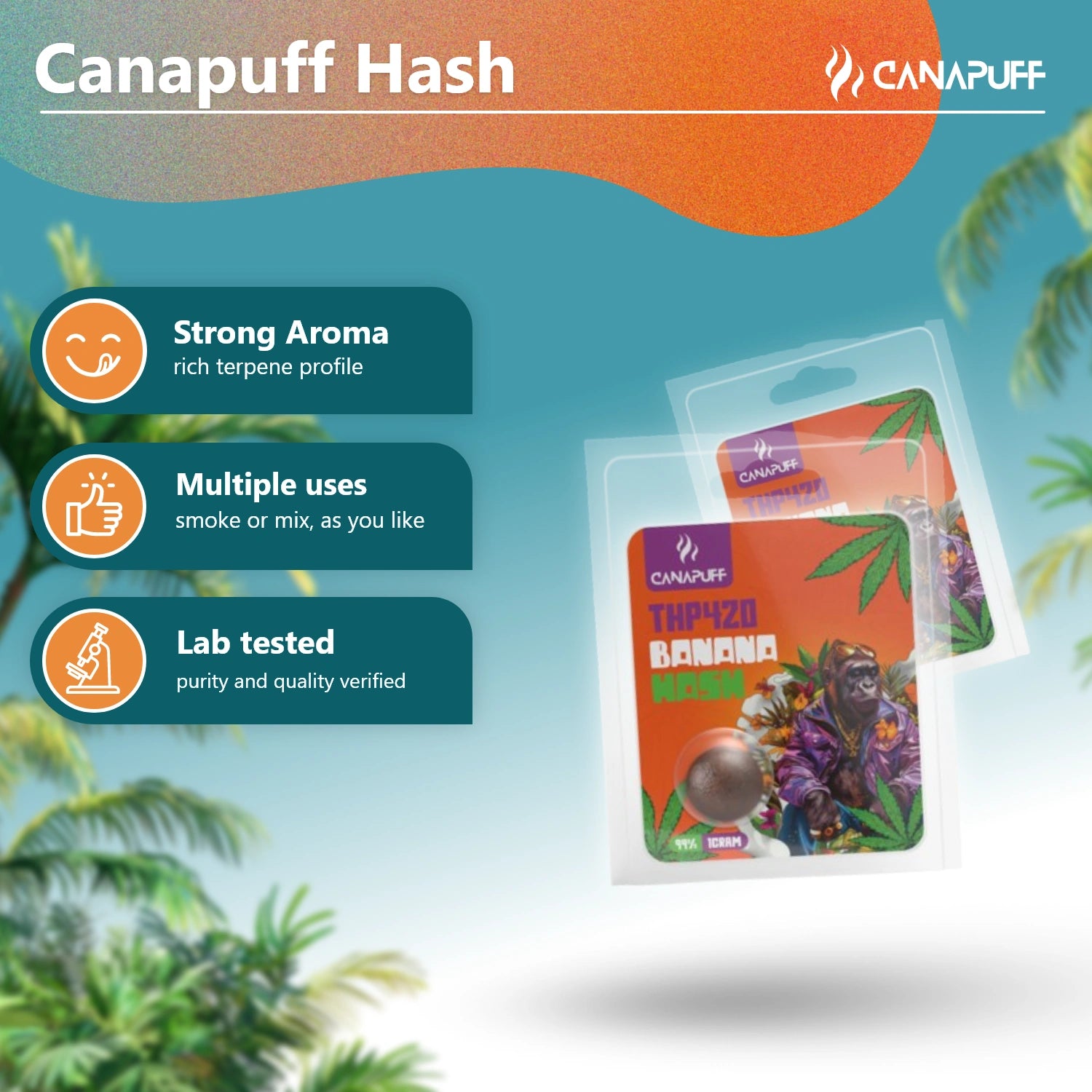 THP420 Hash Banán 99%