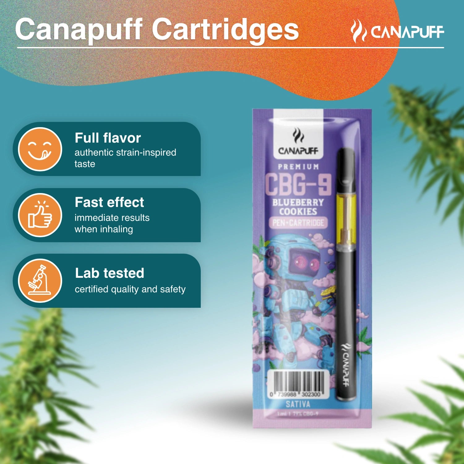 CBG9 Pen+Patrón Áfonya cookies 79%