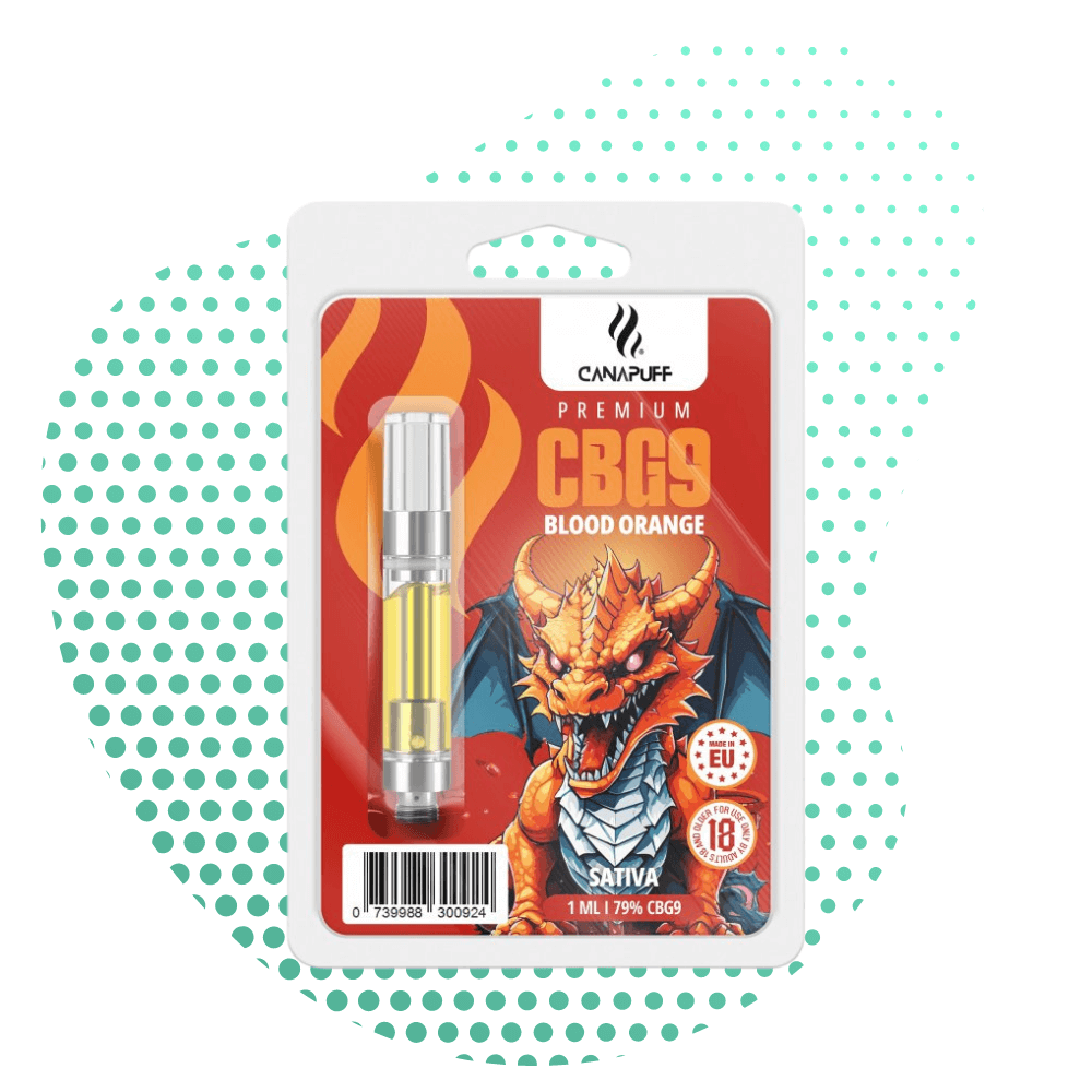 Canapuff - Blood Orange - CBG9 79% - Patrón Canapuff