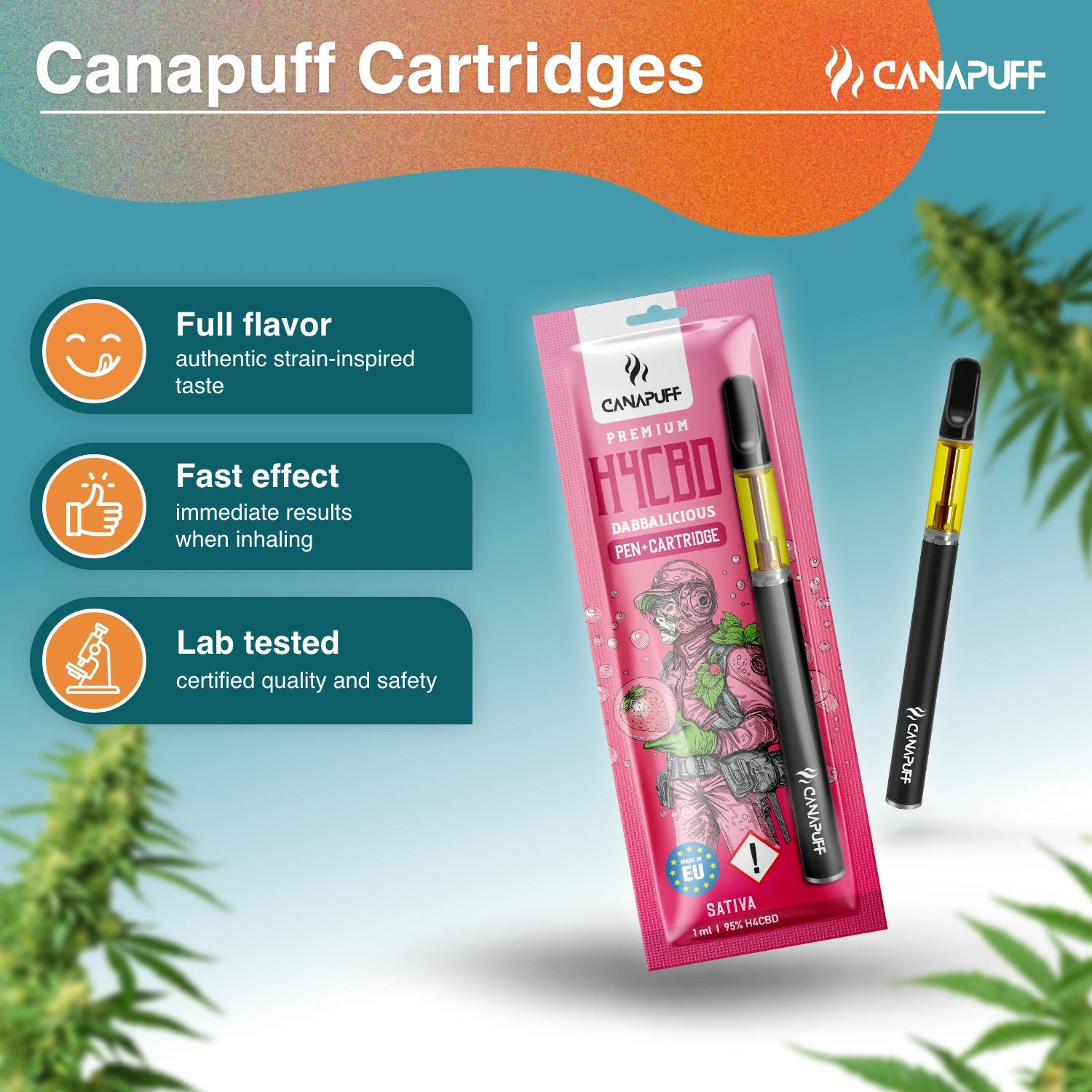 H4CBD Pen+Patrón Dabbalicious 95%