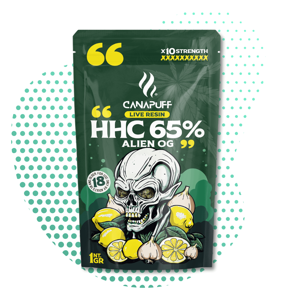 Canapuff HHC Virágzat Alien OG