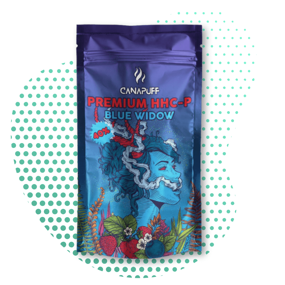 Canapuff 10-OH-HHCP Virágzat Blue Widow