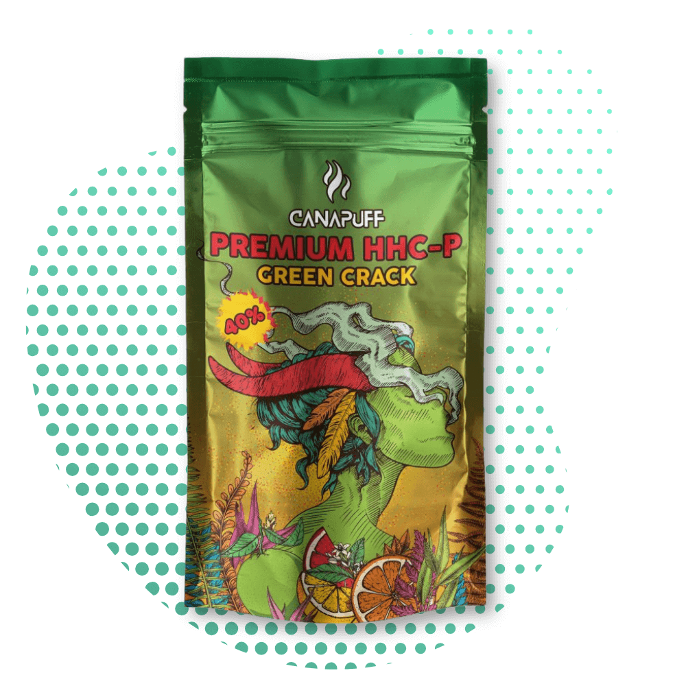 Canapuff 10-OH-HHCP Virágzat Green Crack