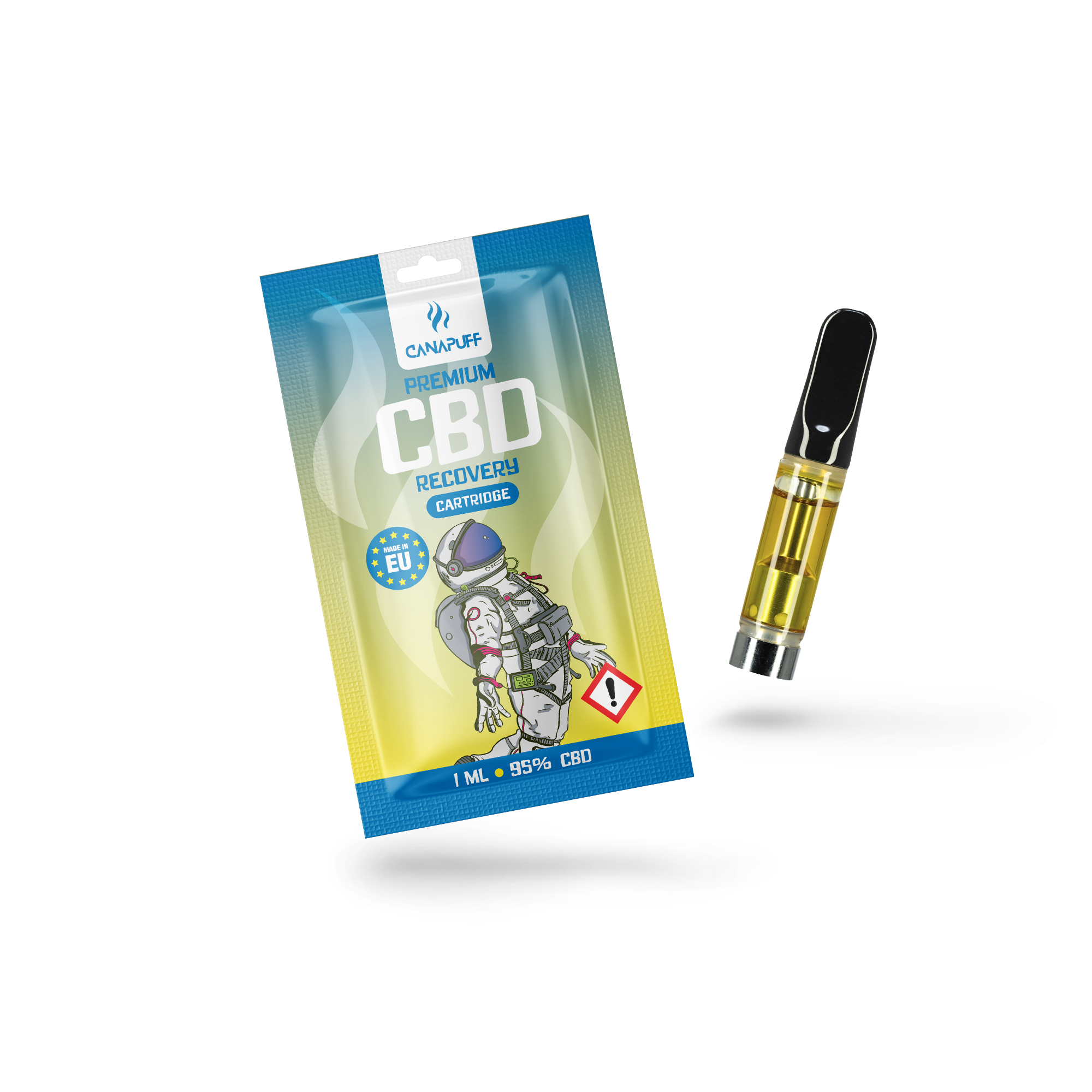 CBD Patrón Recovery 95%-os Canapuff