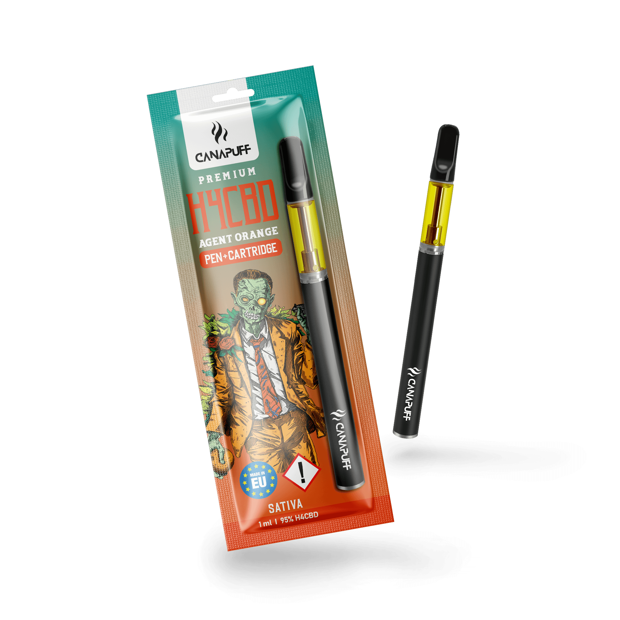 H4CBD Pen+Patrón Agent Orange 95%