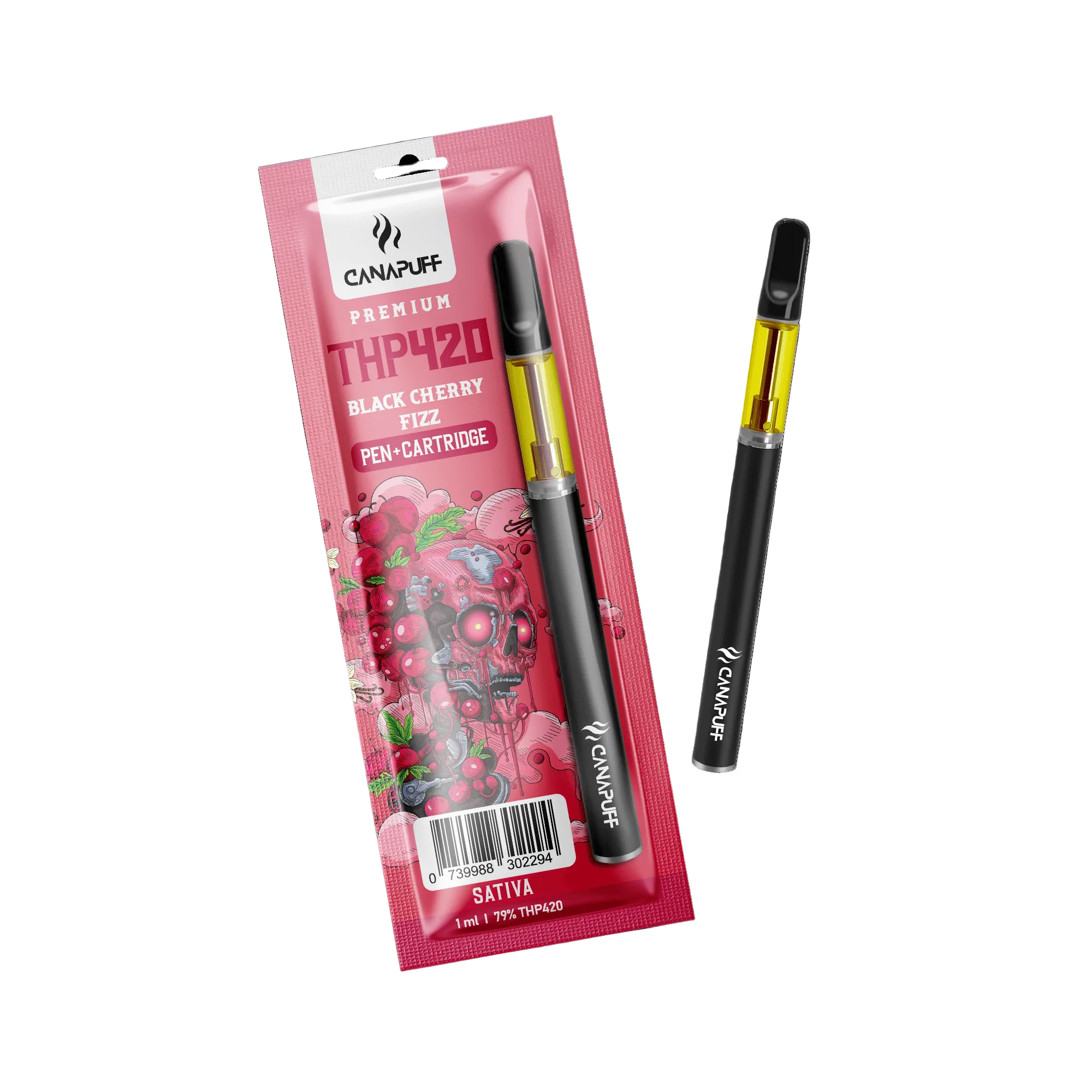 THP420 Pen+Patrón Fekete cseresznye-fizz 79%