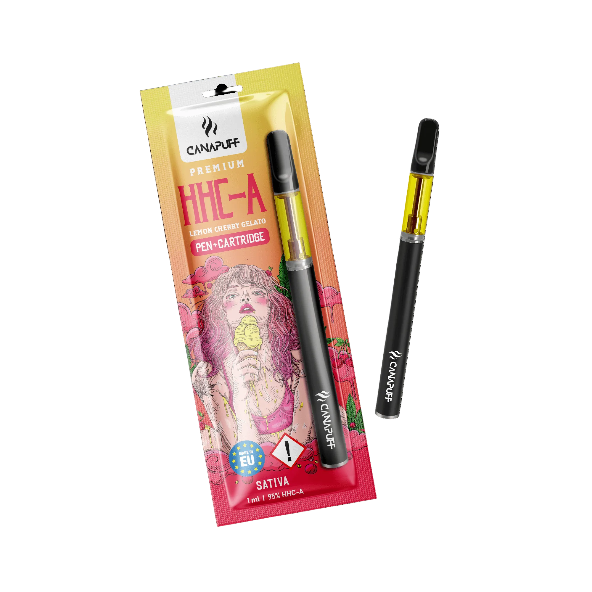 HHC-A Pen+Patrón Lemon Cherry Gelato 95%