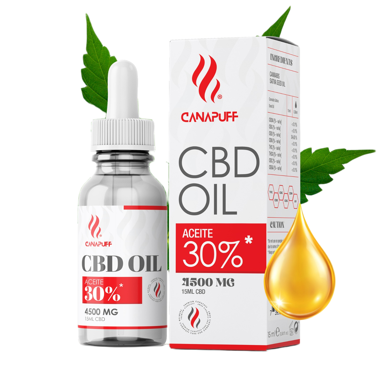 CBD Olaj 30% 15ml