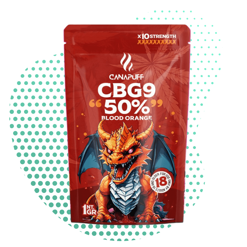 Canapuff - Blood Orange 50% - CBG9 Virágzat Canapuff