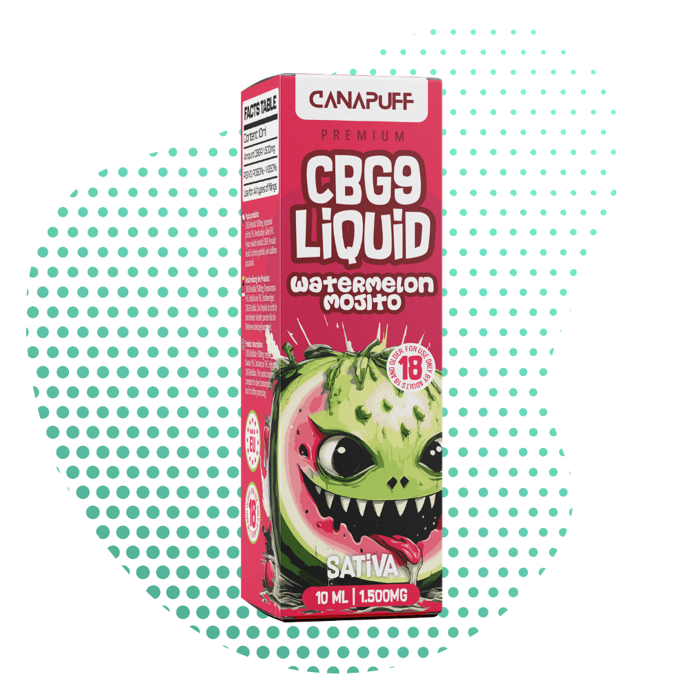 CBG9 liquid 1.500mg Görögdinnye Mojito