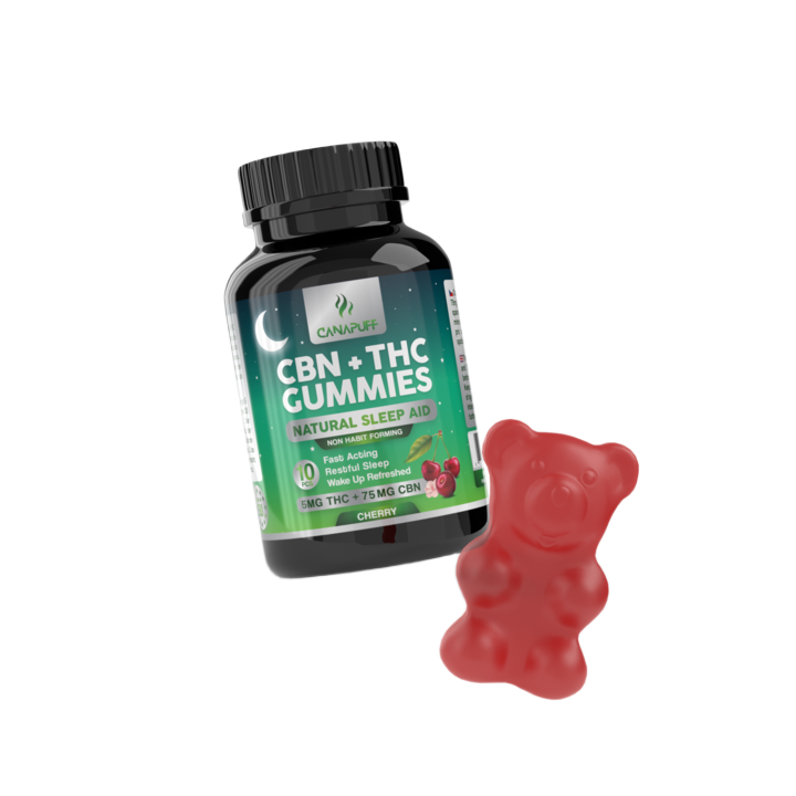 CBN+THC gumicukorkák cseresznye