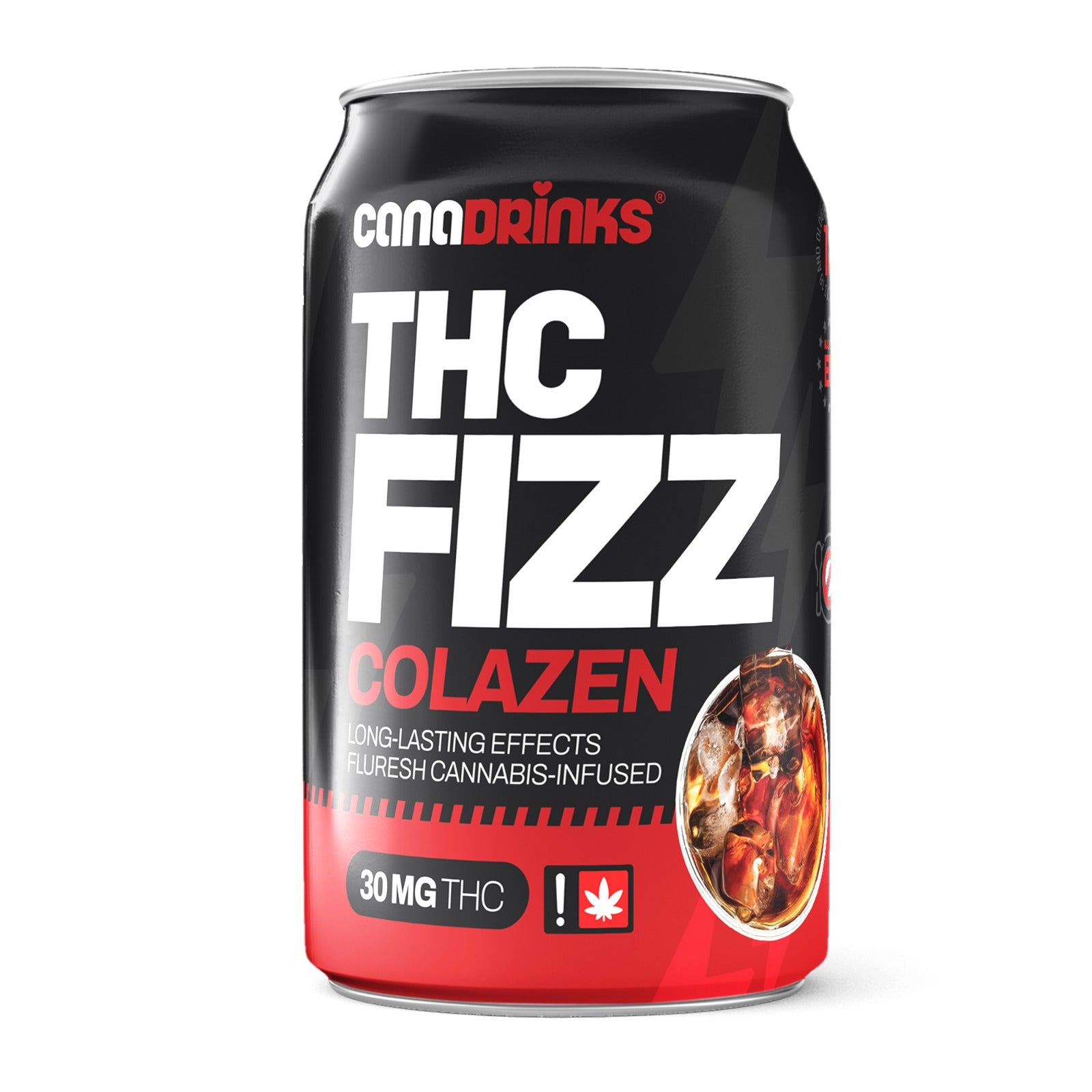 THC Fizz Colazen 30 mg/THC-Canapuff