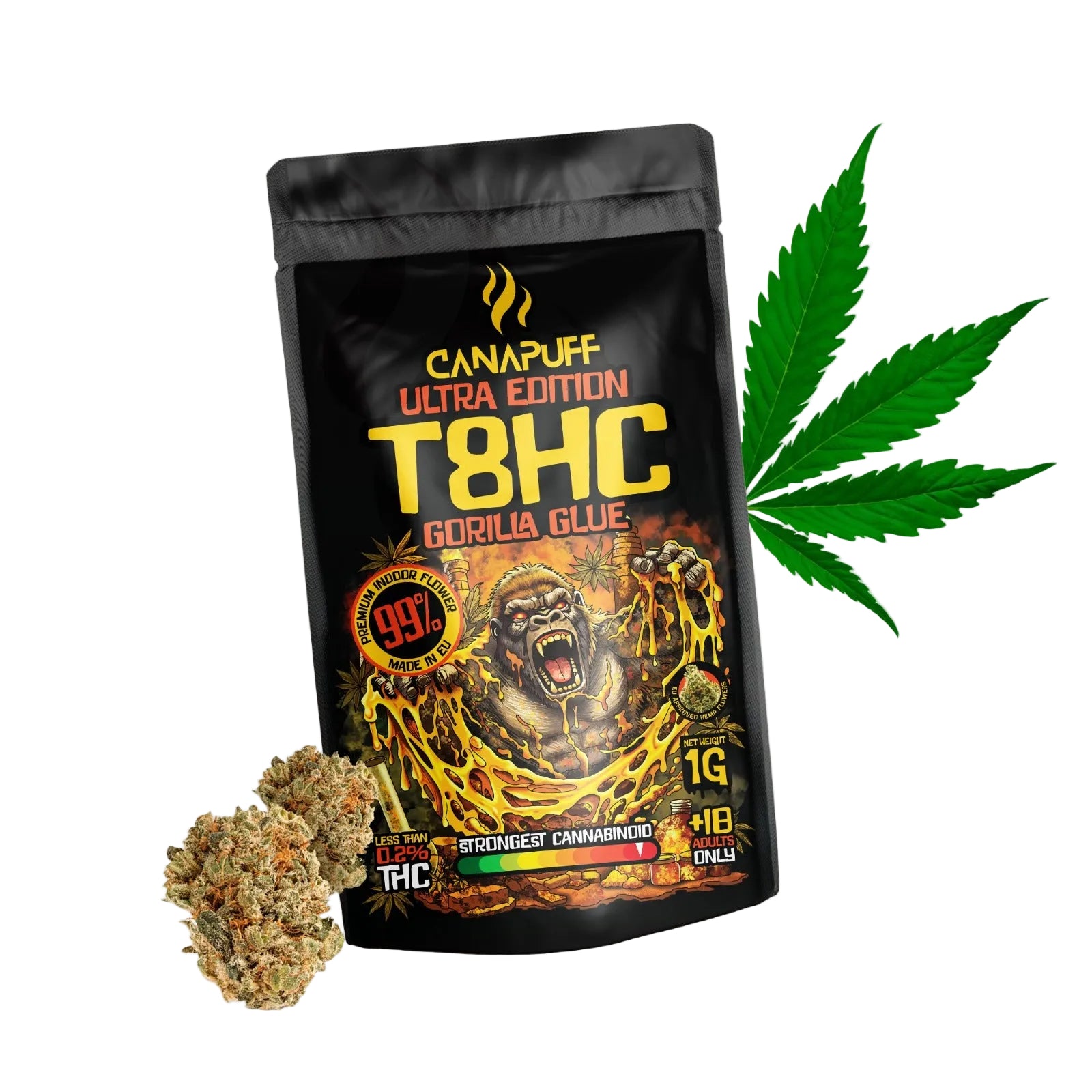 T8HC Virágzat Gorilla Glue 99%