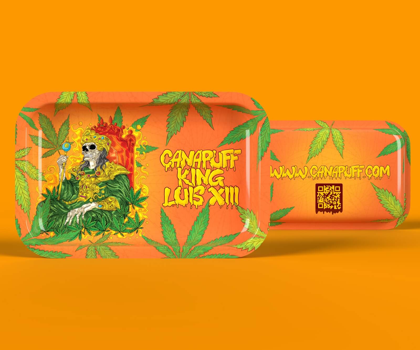 Rolling tálca Canapuff - King Luis XIII - extra nagy