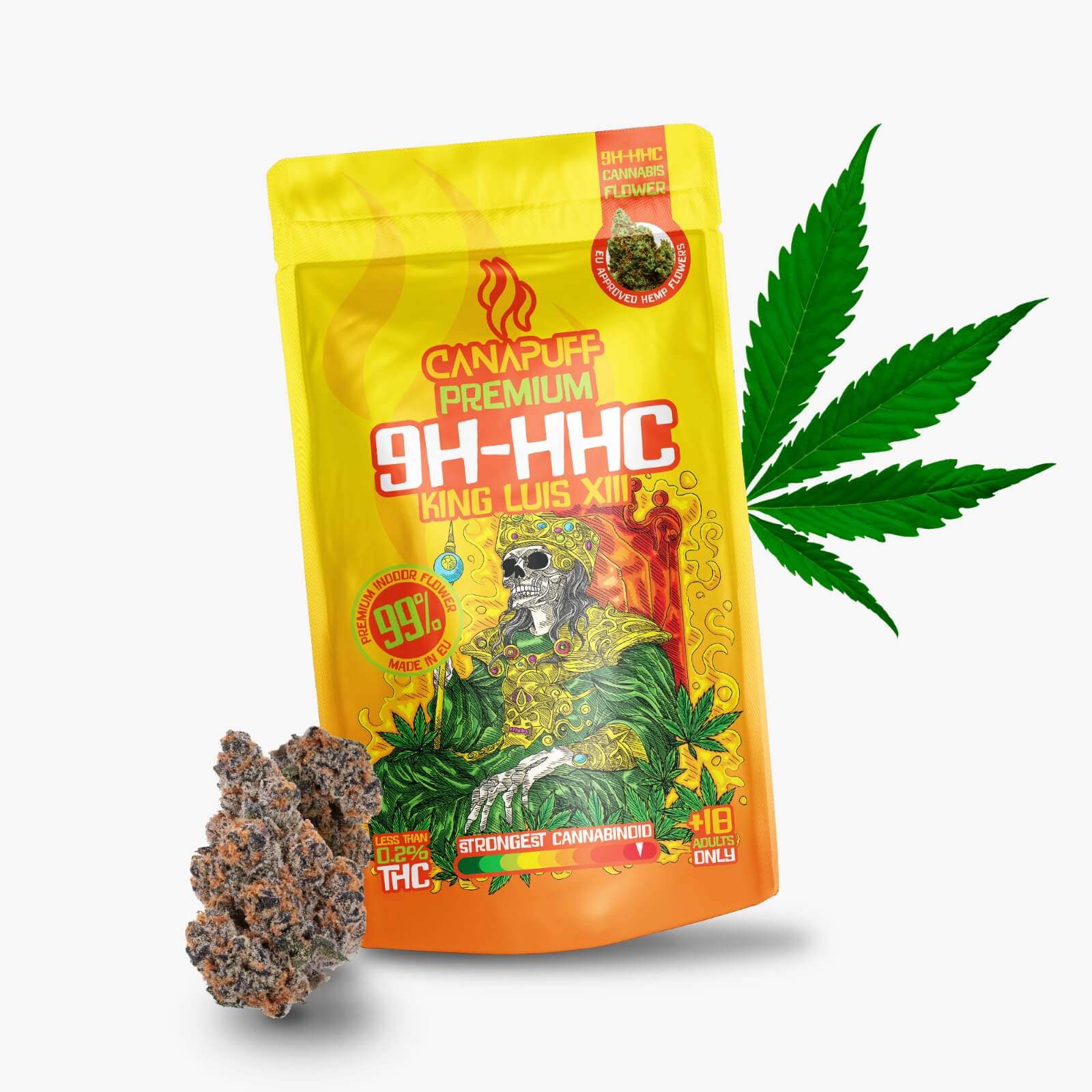 9H-HHC Virágzat King Luis XIII 99%