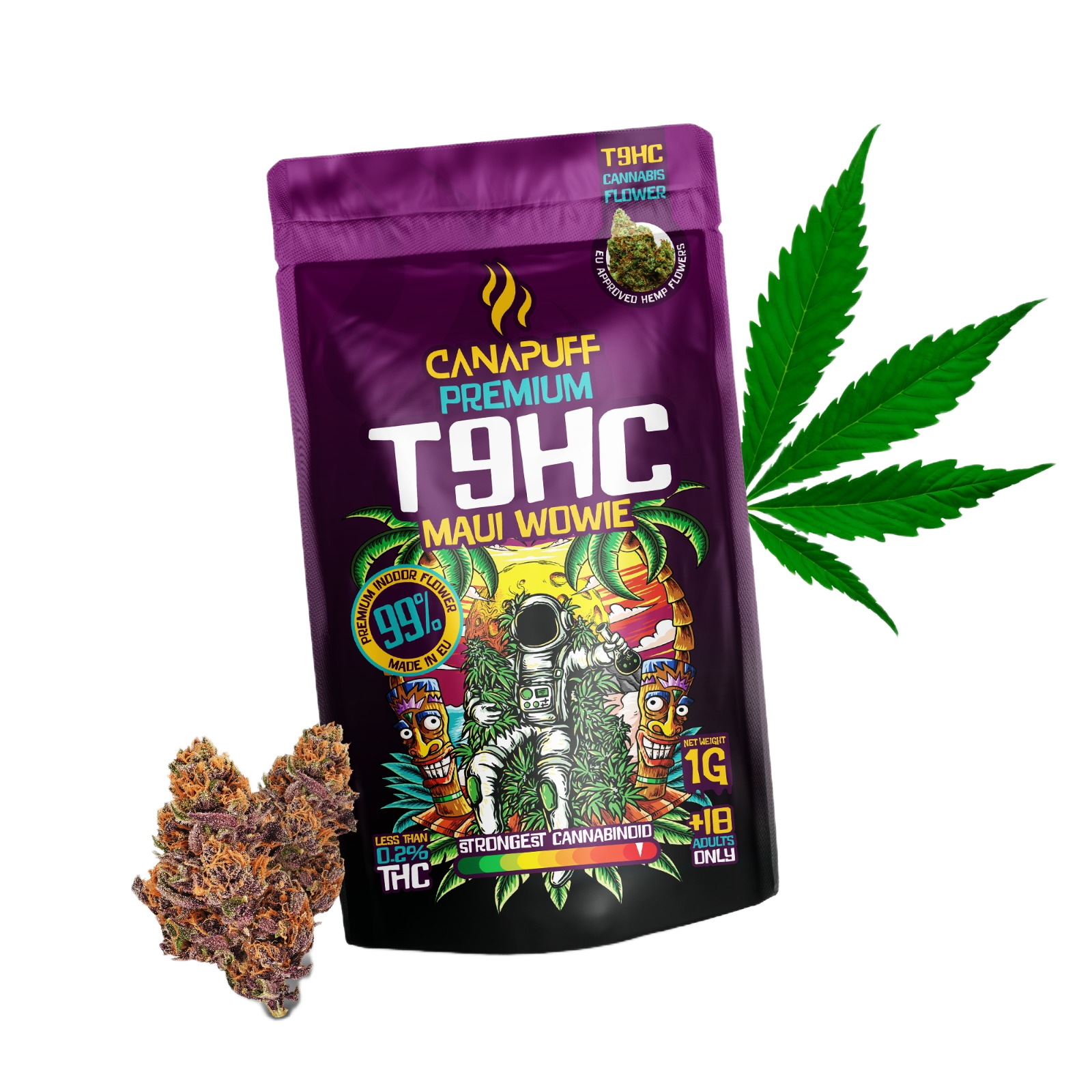 T9HC Virágzat Maui Wowie 99%