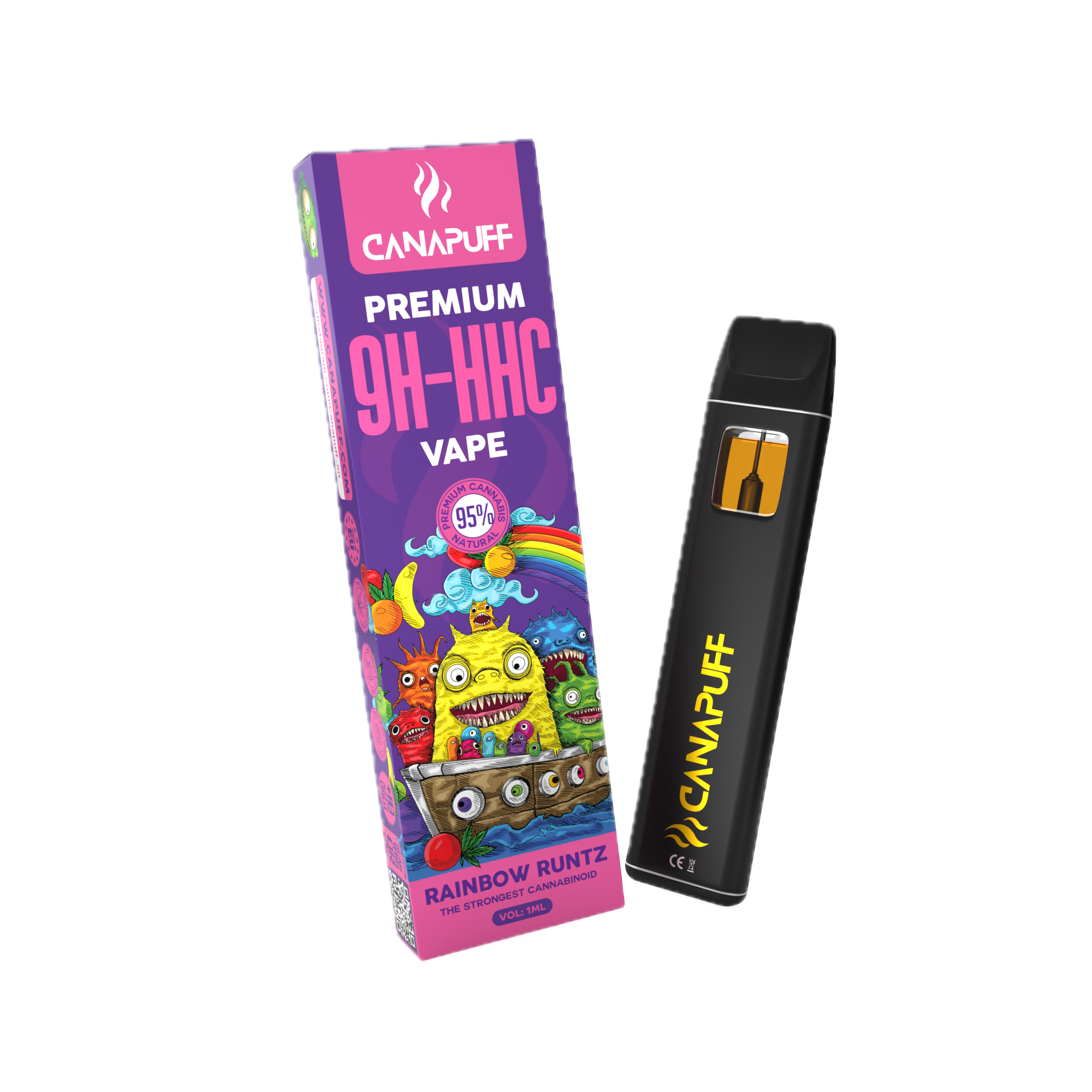9H-HHC Vape Rainbow Runtz 95% 1 ml
