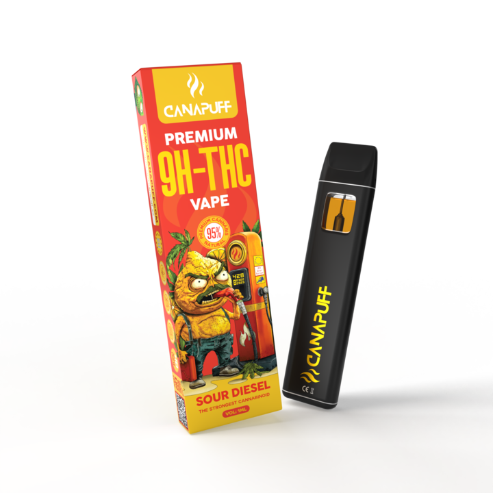 9H-THC Vape Sour Diesel 95% 1ml-Canapuff