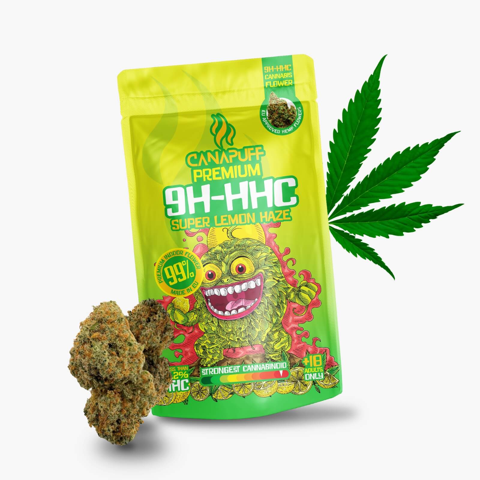 9H-HHC Virágzat Super Lemon Haze 99%