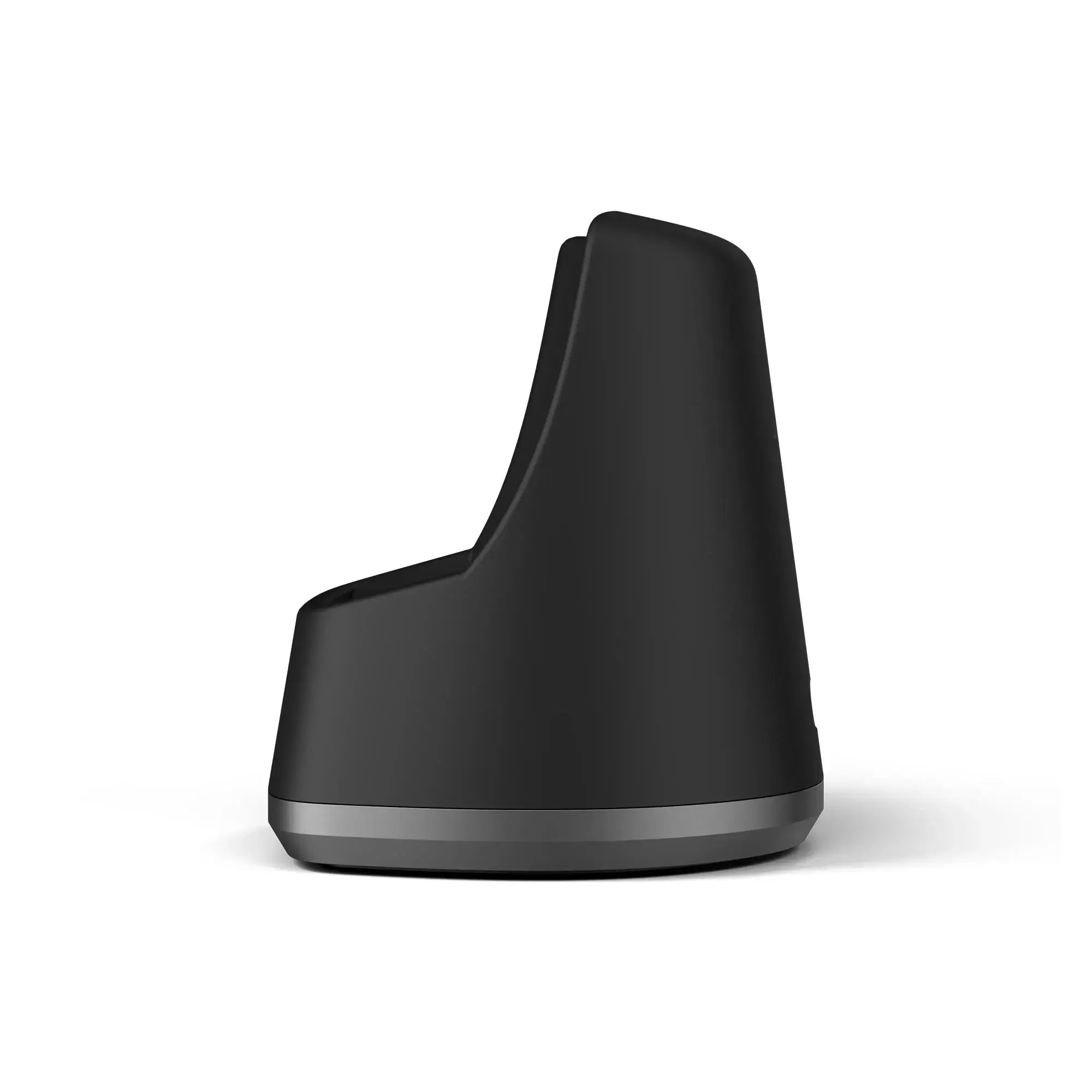 Fekete Vaporizátor töltő dokk oldalnézete