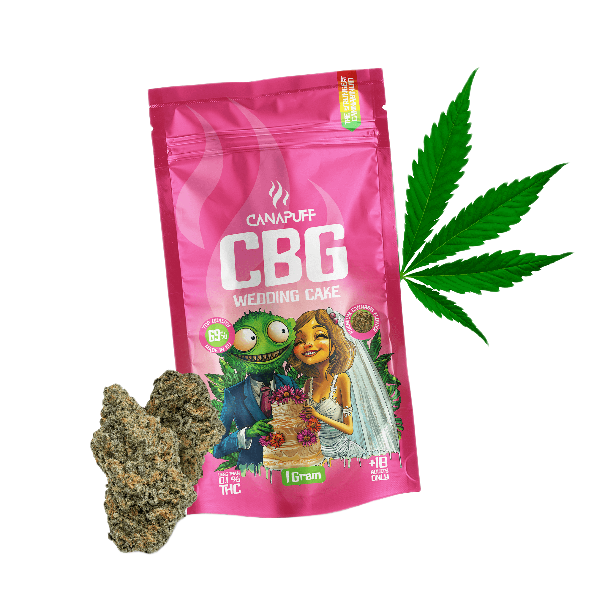 CBG Virágzat Wedding Cake 69%