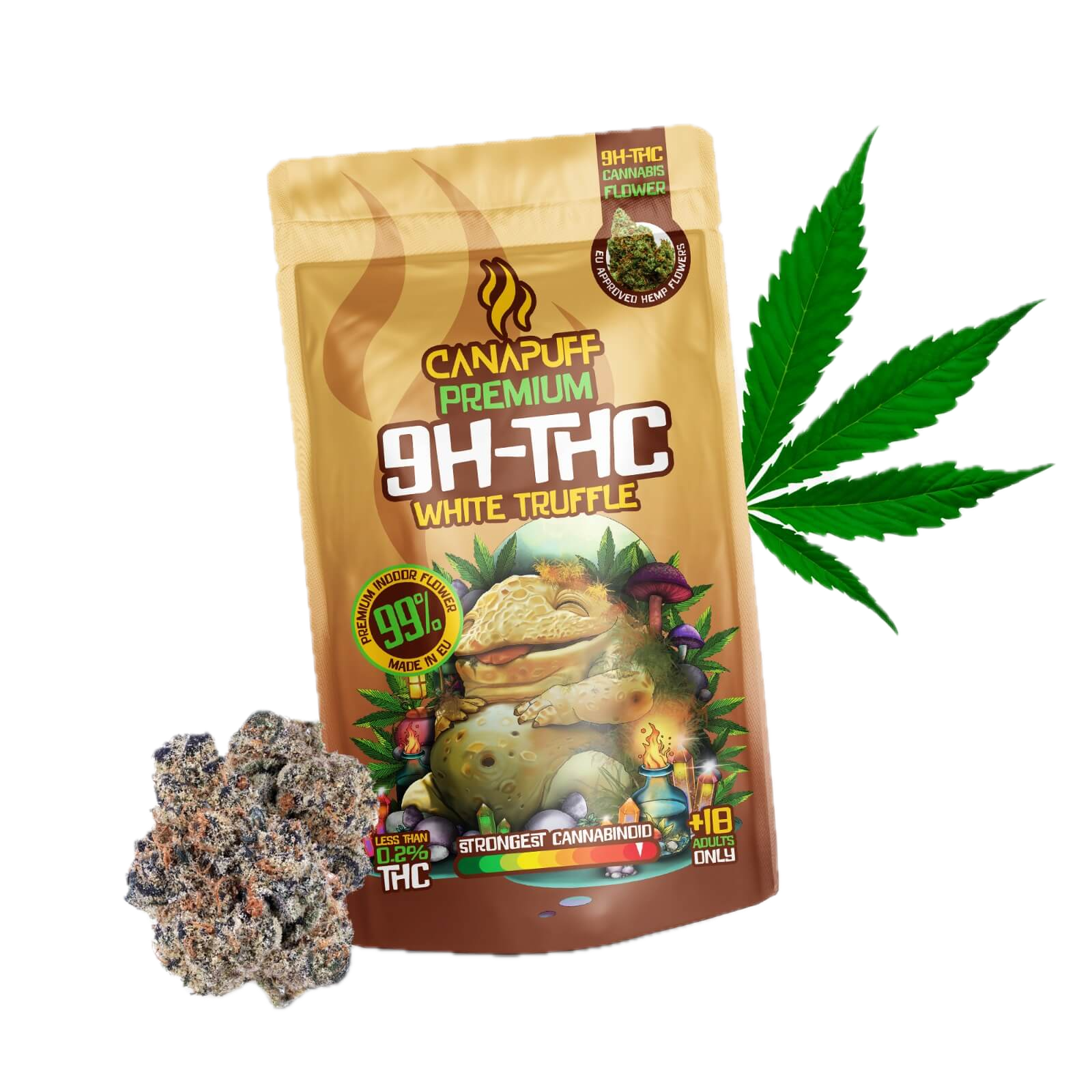 9H-THC Virágzat White Truffle 99%