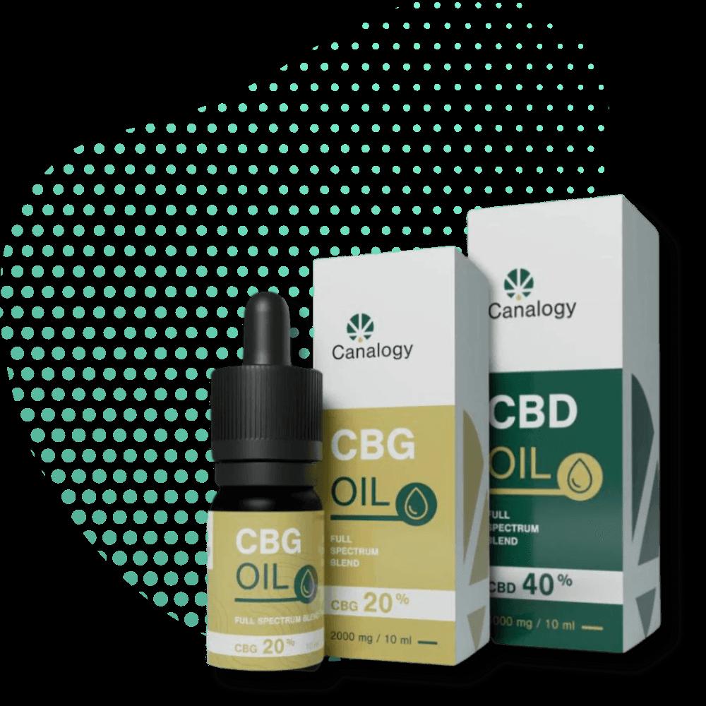 CBD, CBG Olajok