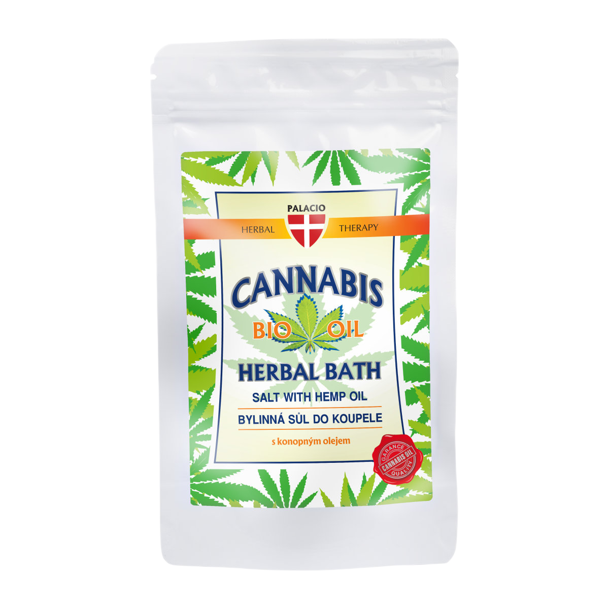 Hemp bath salt, 200 g - Palacio