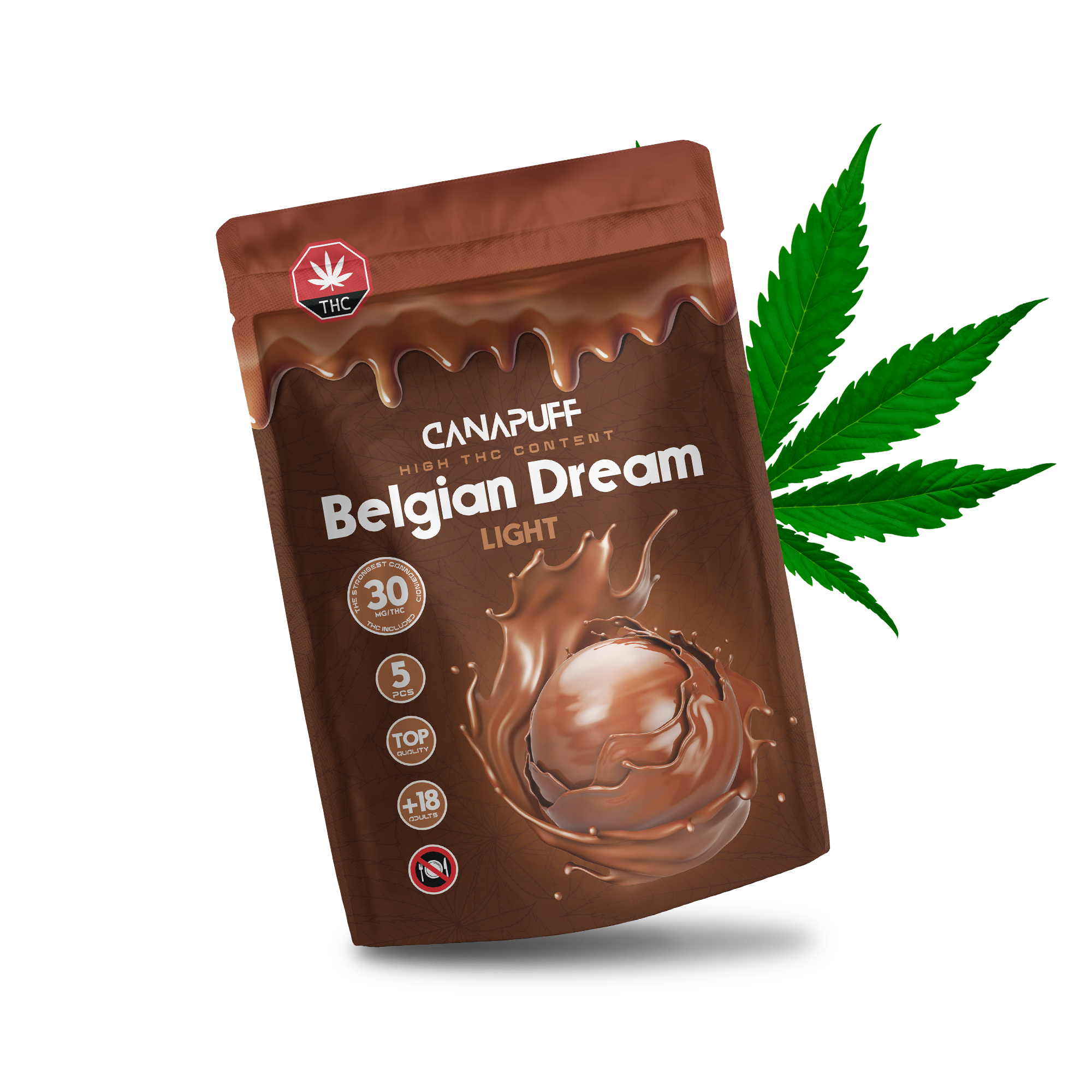 THC csokoládétej-Canapuff