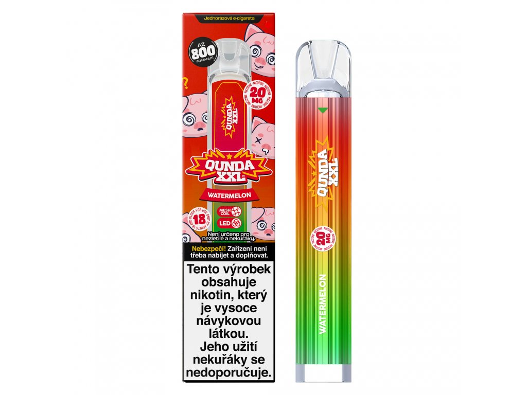 Nikotin Vape Qunda XXL Görögdinnye-Canapuff
