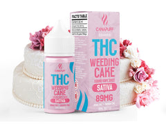 THC Liquid 89 mg 1000 mg CBC Weeding Cake 30 ml