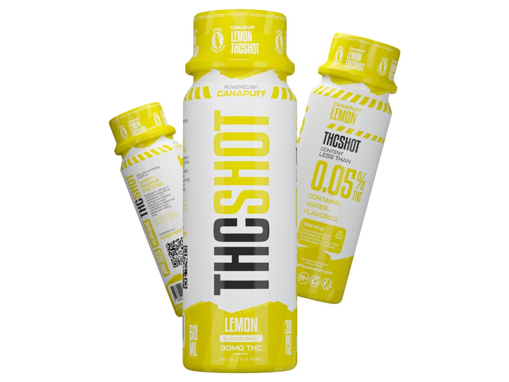 THC Shot Citrom 60ml-Canapuff