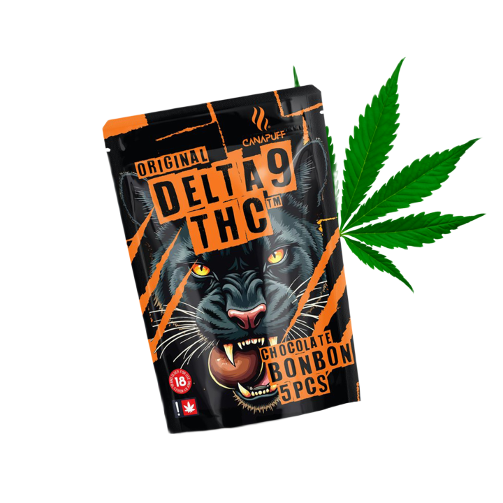 THC Delta-9 csokoládébonbon