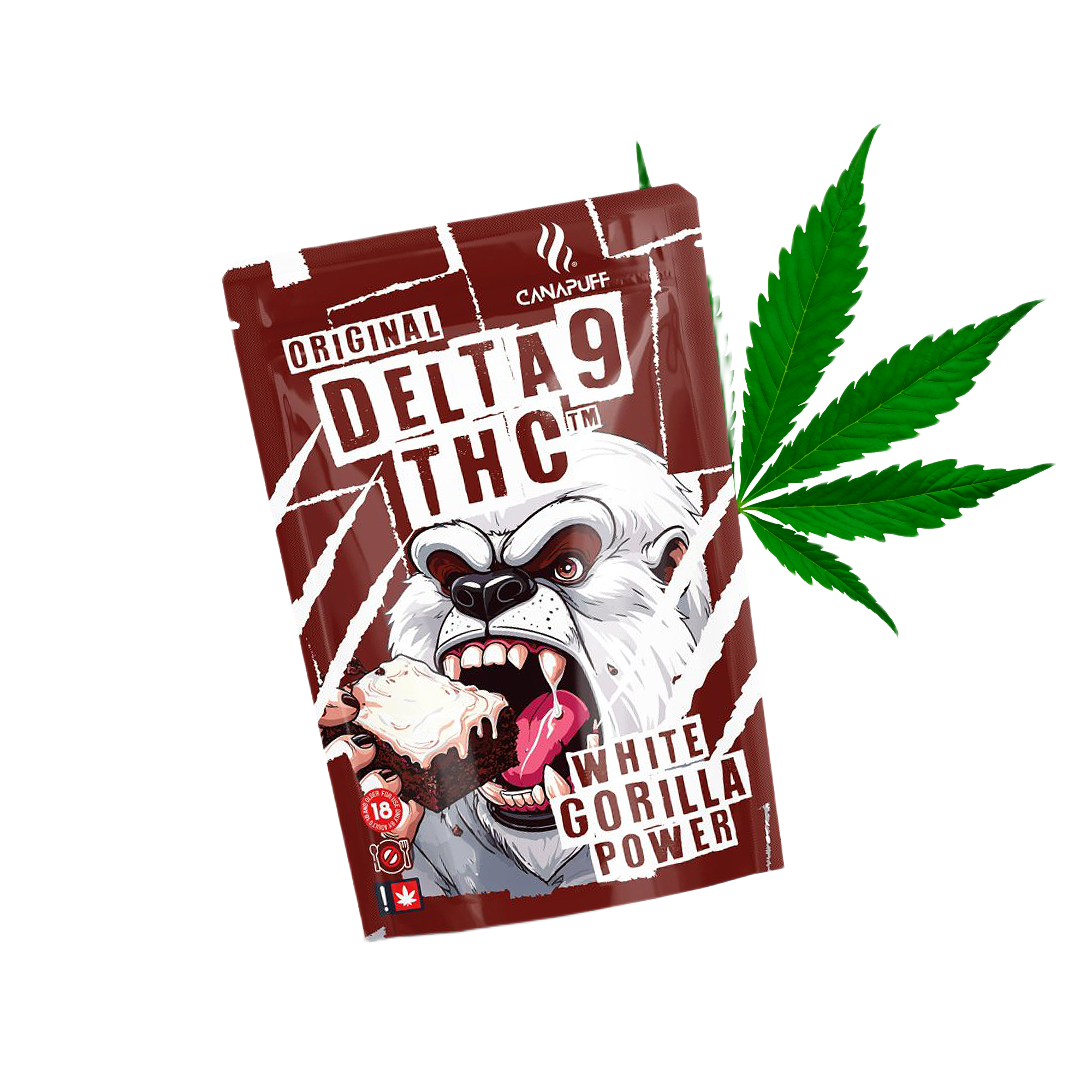 Delta-9-THC Fehér Gorilla Power