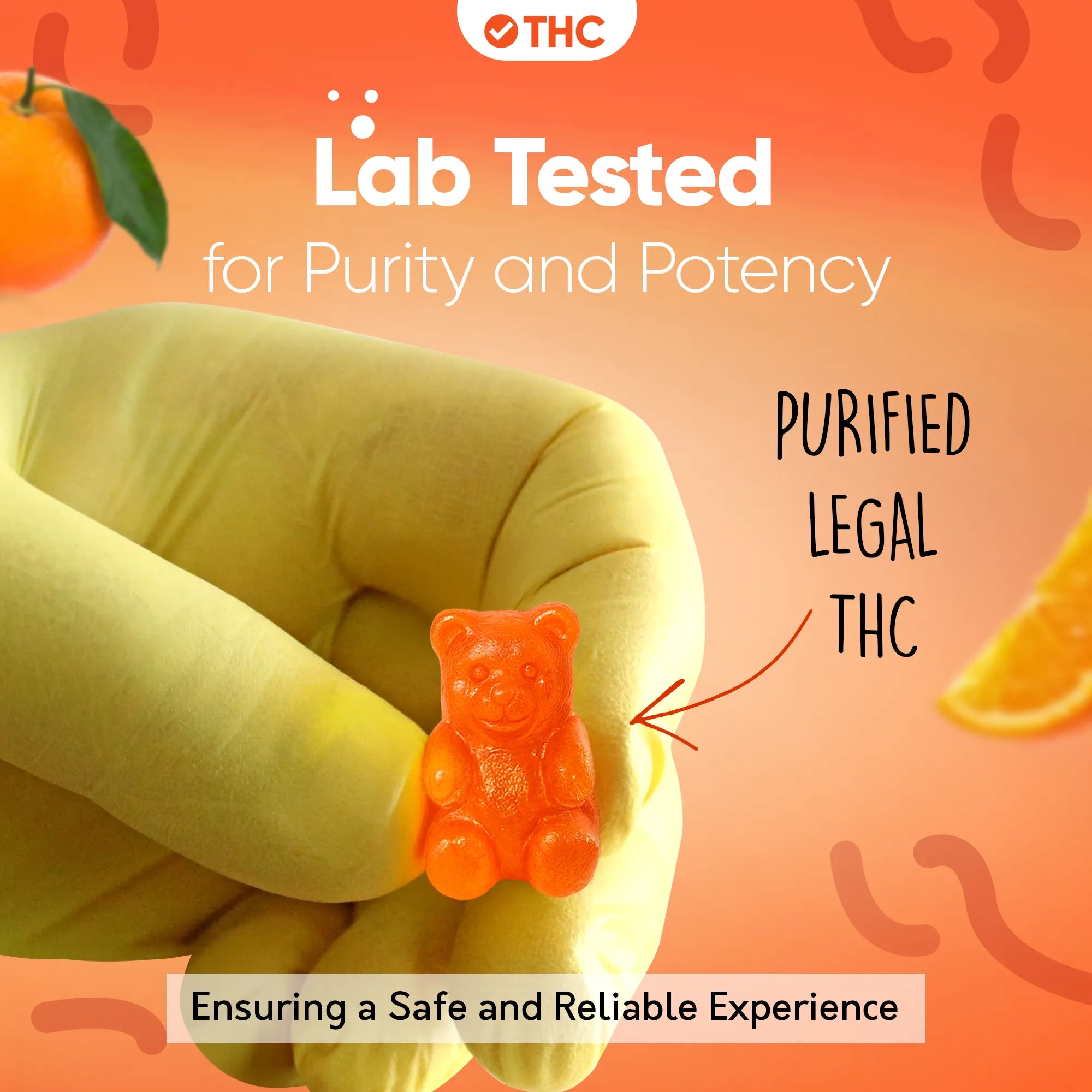 THC gumicukorkák Narancs-Canapuff