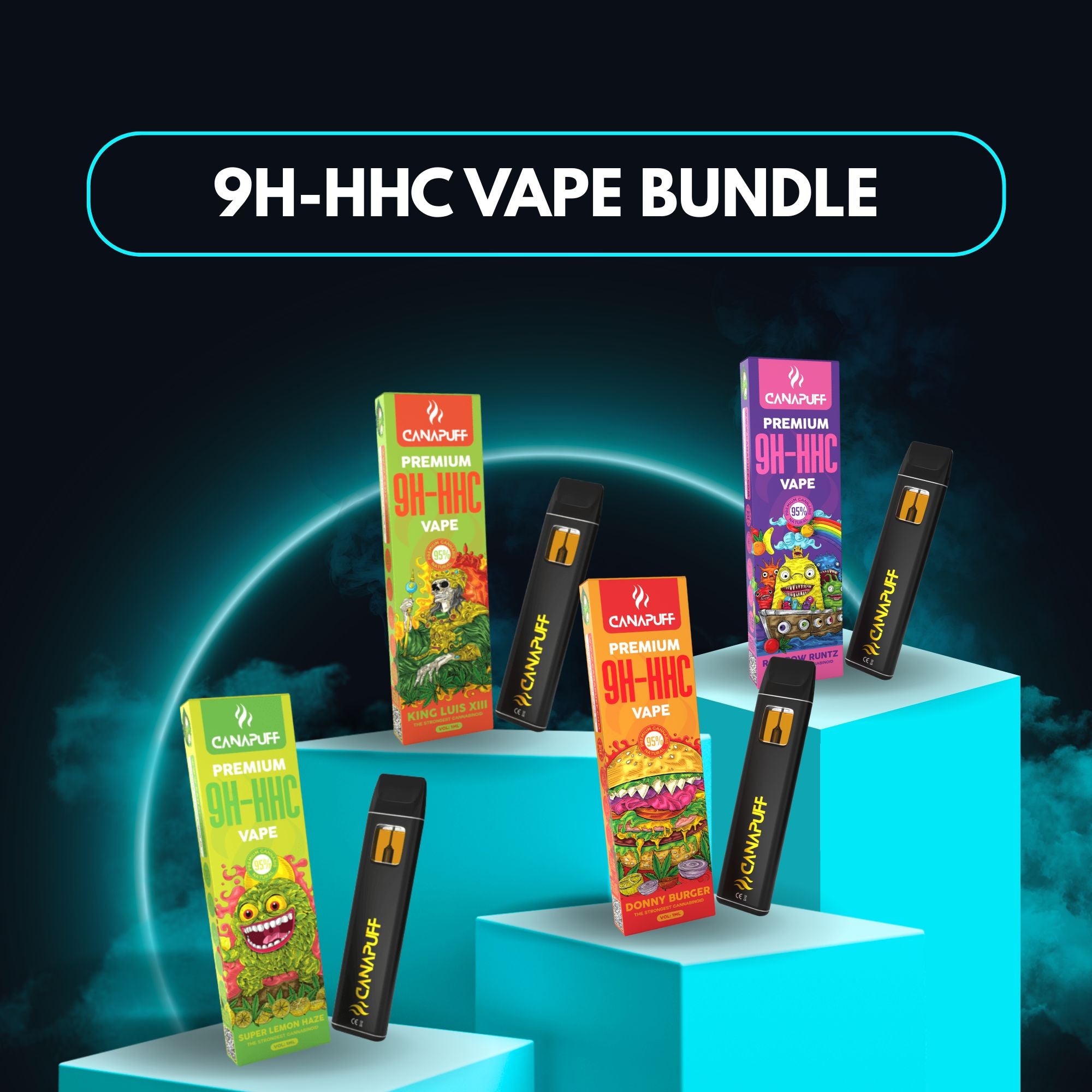 9H-HHC Vape Csomag (4x1ml)