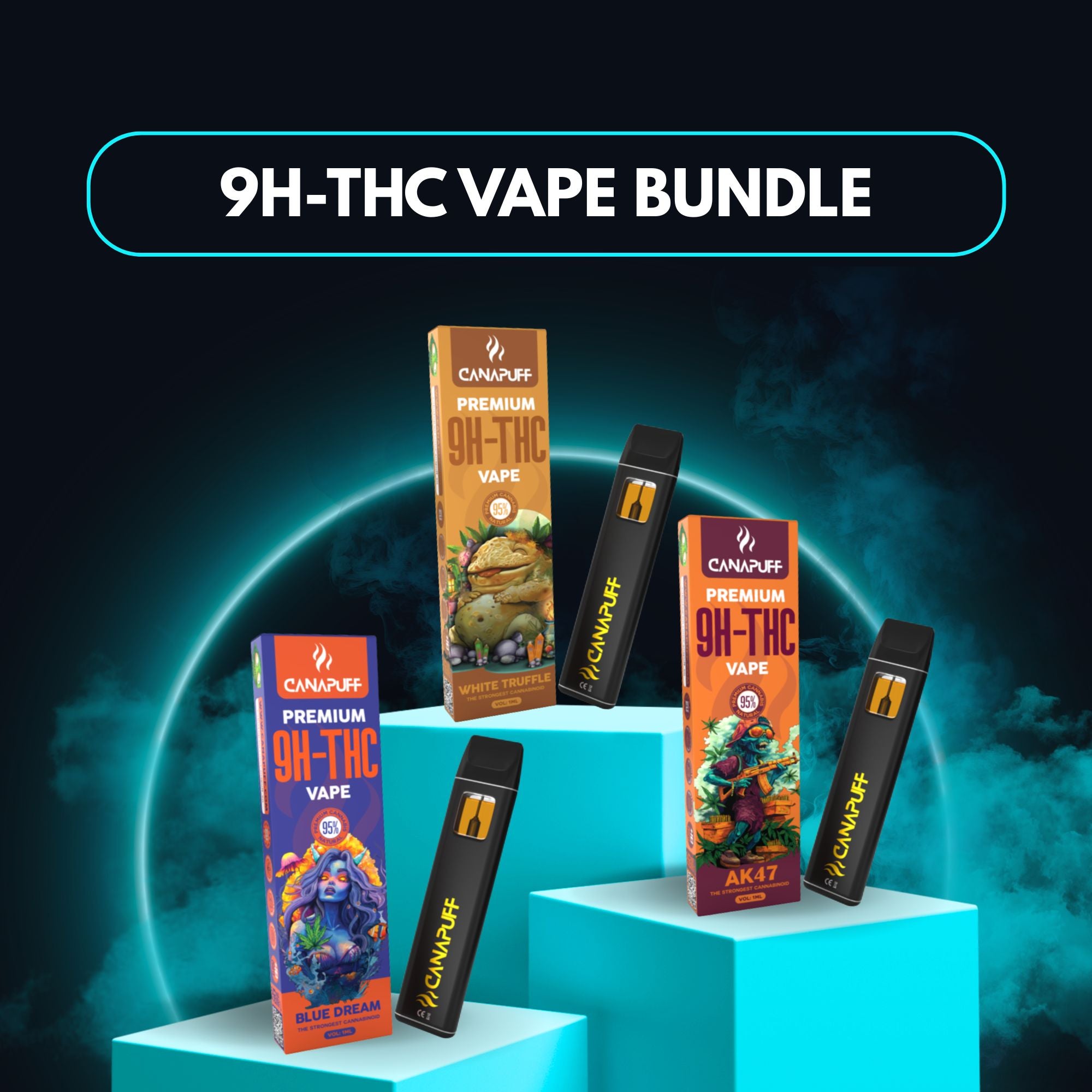 9H-THC Vape Csomag (3x1ml)