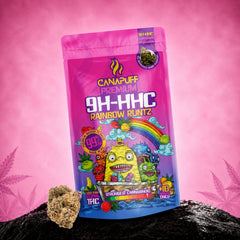 9H-HHC Virágzat Rainbow Runtz 99%