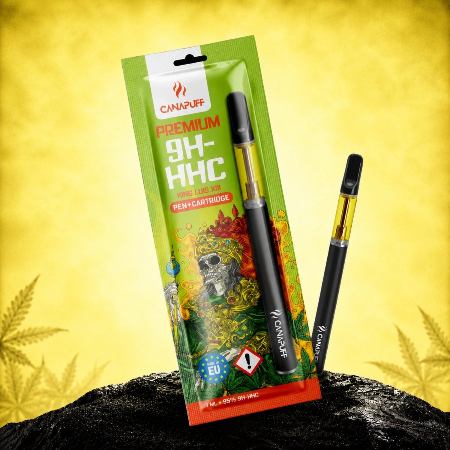 9H-HHC Pen+Patrón King Luis XIII 95%