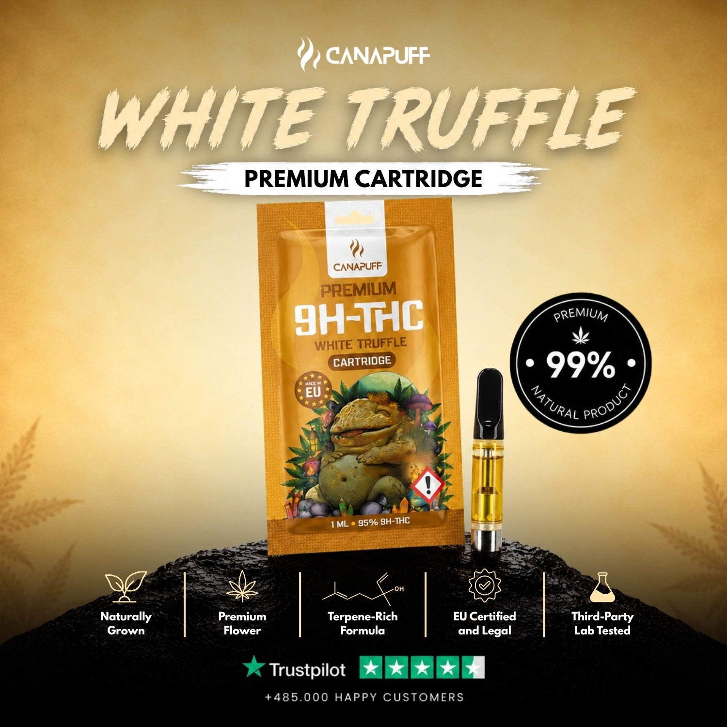 9H-THC Patrón White Truffle 95%