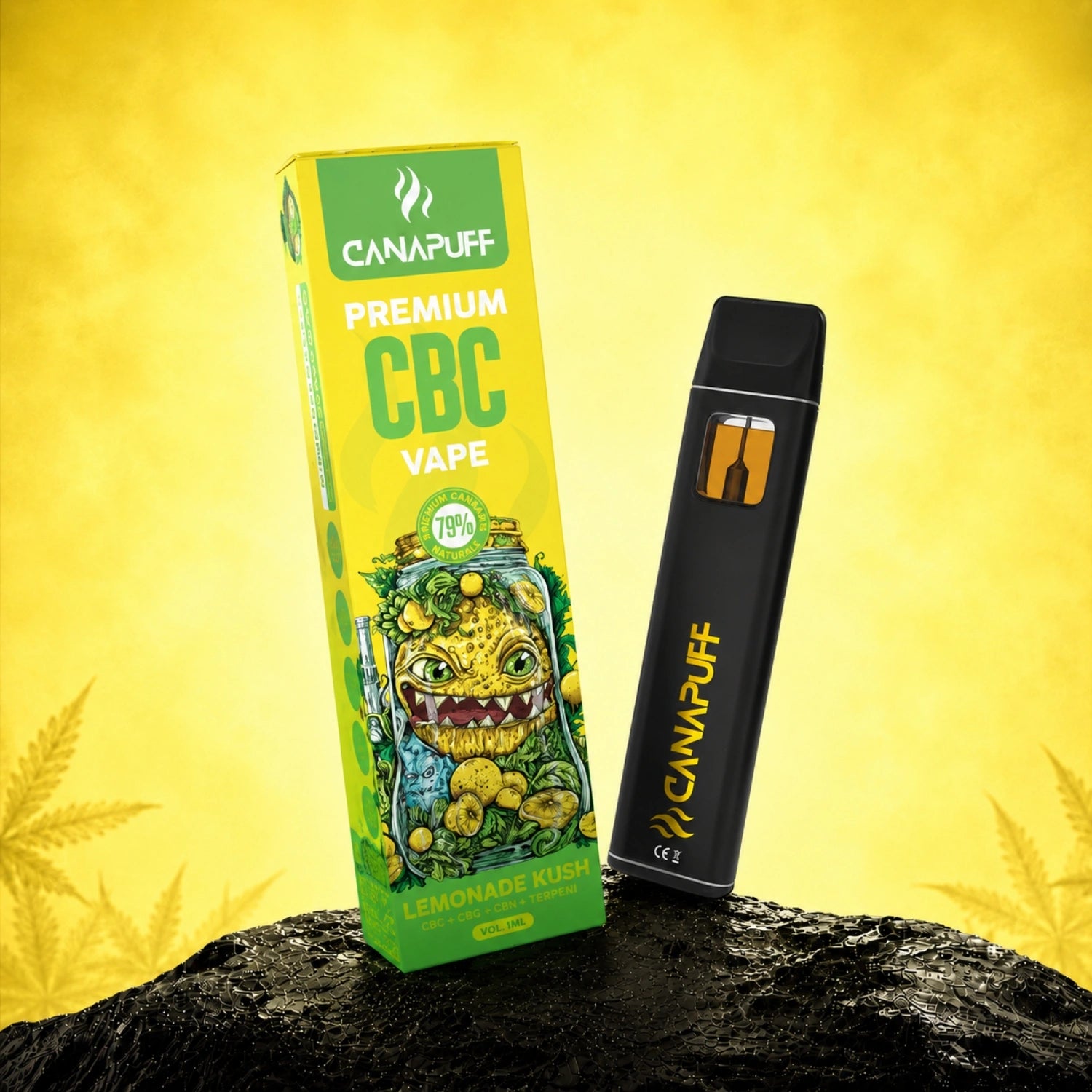 CBC Vape Lemonade Kush 79% 1 ml