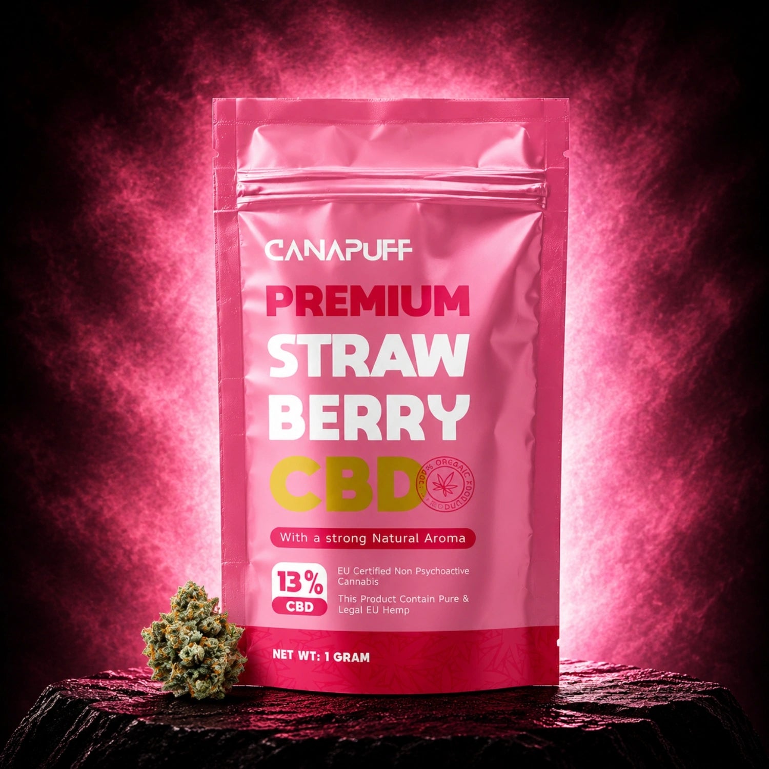 CBD Virágzat Strawberry 13%