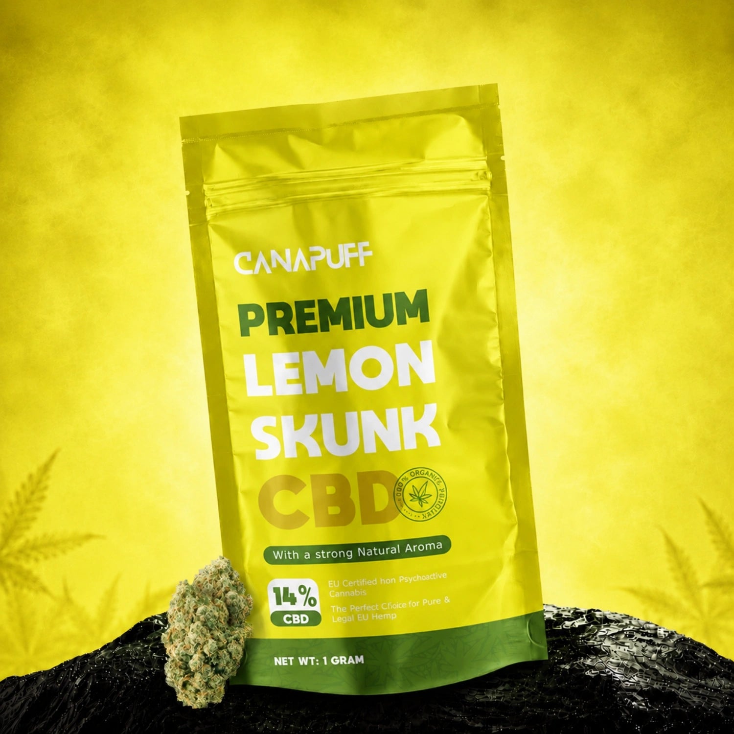 CBD Virágzat Lemon Skunk 14%