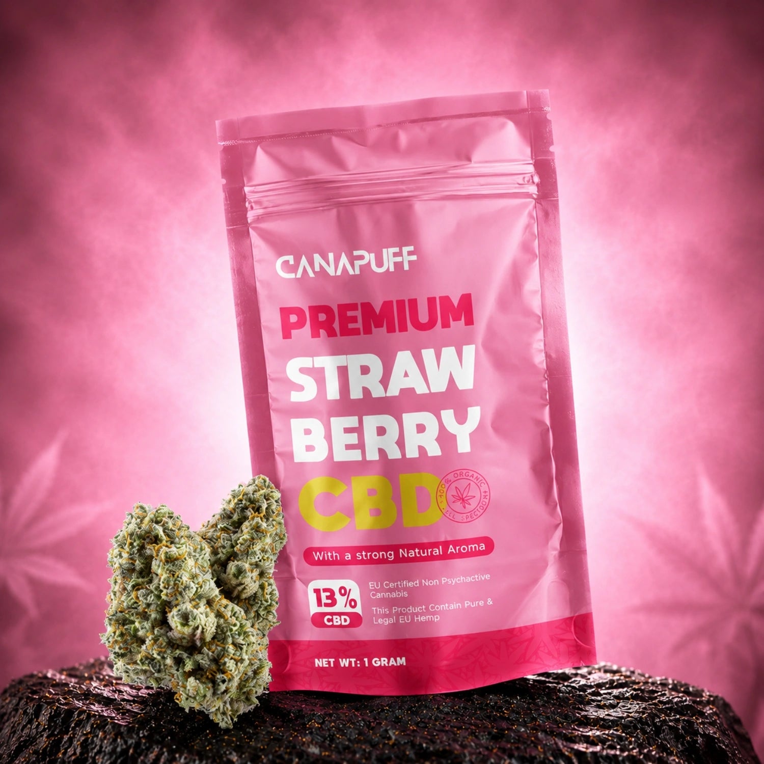 CBD Virágzat Strawberry 13%