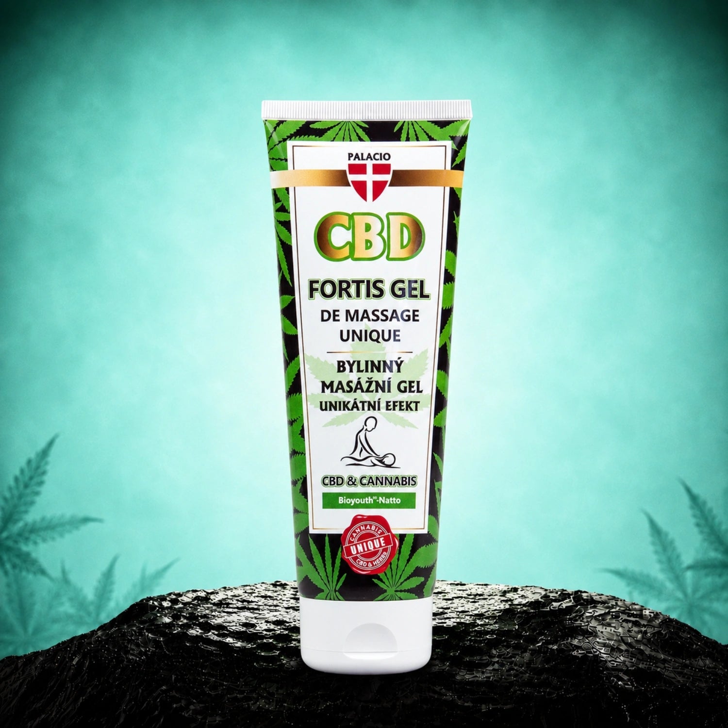 Palacio CBD Fortis egyedi masszázsgél 200ml